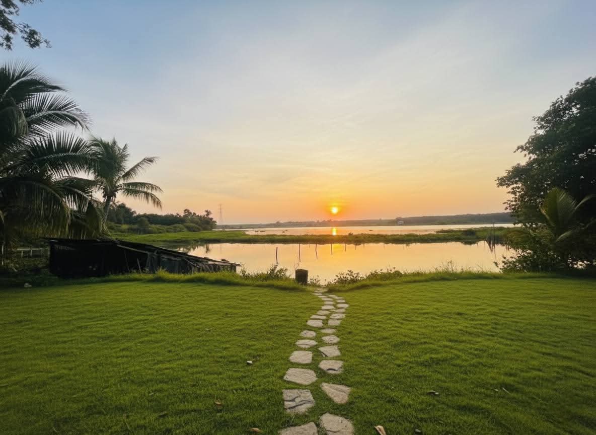 Bán nhà vườn view sông sài gòn 4500m² bình dương dầu tiếng