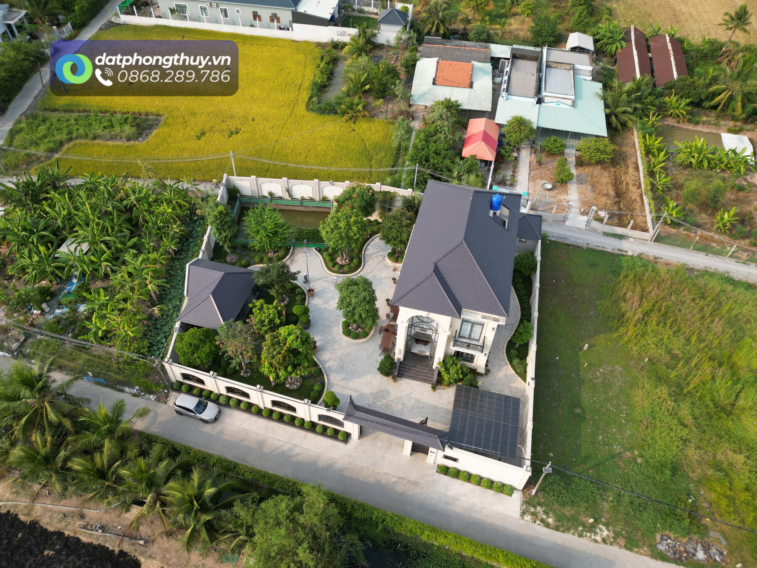 Bán biệt thự bến lức sân vườn – ao cá 1.257m² | không gian sống đẳng cấp giá 17 tỷ